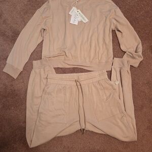 Workshop Republic Clothing Tan Pantsuit